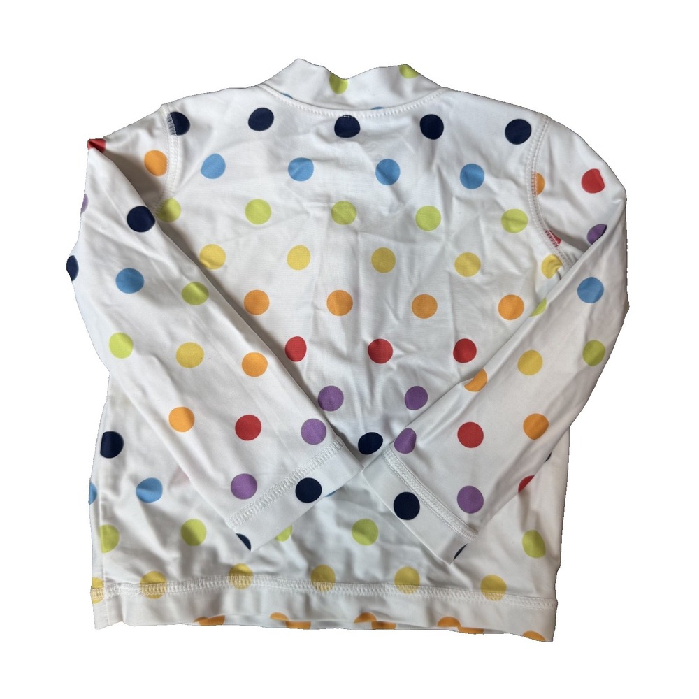Primary Baby PolkaDot Swim Shirt & Diaper Cover Set Recycled Material Sz 3-6 Mos - Picture 3 of 4